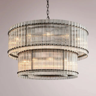 San Frank Two-Tier Round Chandelier
