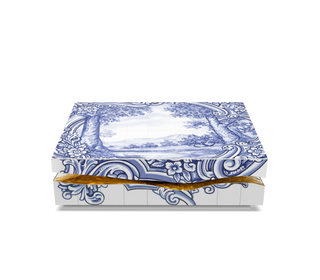 Luxury Carrara Marble Coffee Table with Sculptural Brass Frame & Organic Design