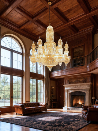 Custom Crystal Chandelier Mosque Chandelier 79"W 83"H