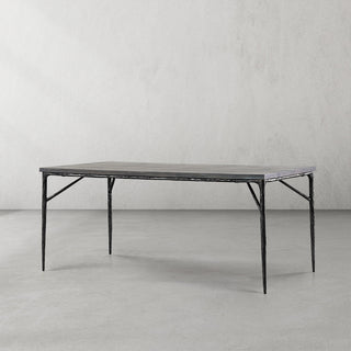 Hand-Forged Metal Medieval Style Dining Table