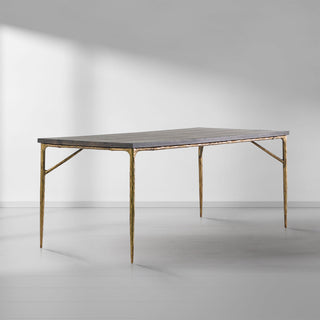 Hand-Forged Metal Medieval Style Dining Table