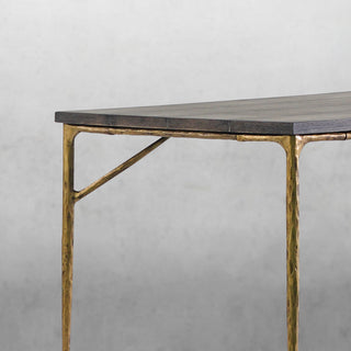 Hand-Forged Metal Medieval Style Dining Table