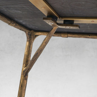 Hand-Forged Metal Medieval Style Dining Table