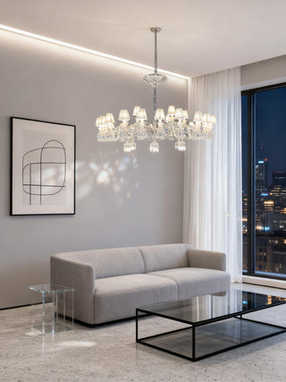 Replica Paris Baccarat Chandelier High Quality Crystal Chandelier with 36 Lampshades