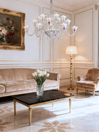 18 Lights Baccarat Crystal Lighting