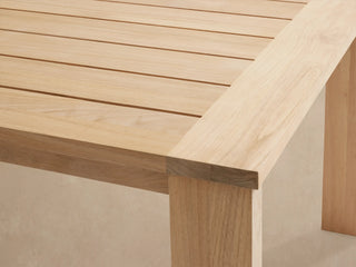 Outdoor Teak Extendable Dining Table