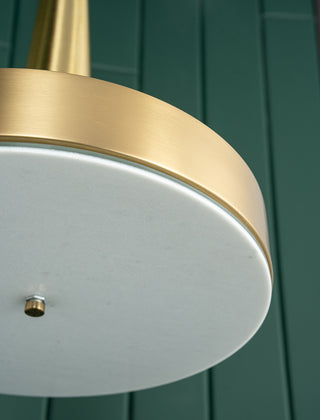 Modern  Luxury Marble LED Disc Pendant Chandelier