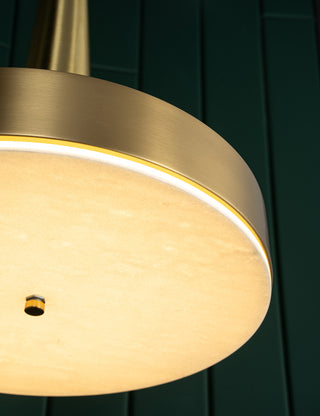 Modern  Luxury Marble LED Disc Pendant Chandelier