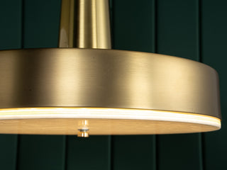Modern  Luxury Marble LED Disc Pendant Chandelier