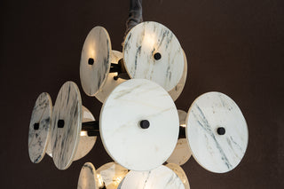 Modern Sculptural Luxury Marble Cluster Chandelier