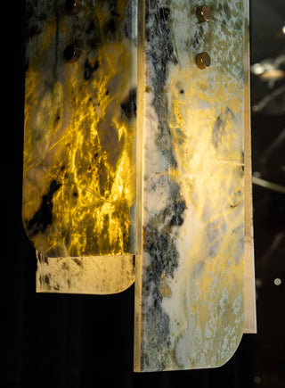 Modern Sculptural Luxury Marble Pendant Light
