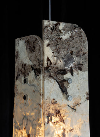 Modern Sculptural Luxury Marble Pendant Light