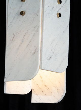 Modern Sculptural Luxury Marble Pendant Light