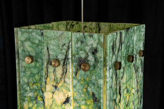 Modern Faceted Luxury Marble Pendant Light