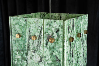 Modern Faceted Luxury Marble Pendant Light