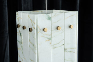 Modern Faceted Luxury Marble Pendant Light