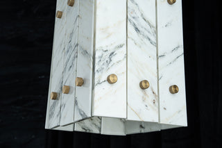 Modern Faceted Luxury Marble Pendant Light