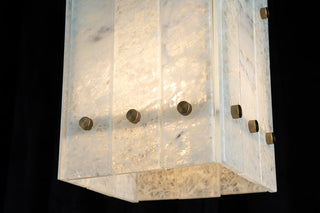 Modern Faceted Luxury Marble Pendant Light