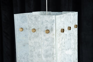 Modern Faceted Luxury Marble Pendant Light