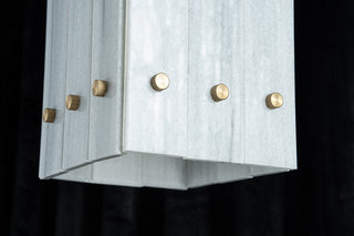 Modern Faceted Luxury Marble Pendant Light