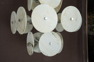Modern Sculptural Luxury Marble Cluster Chandelier