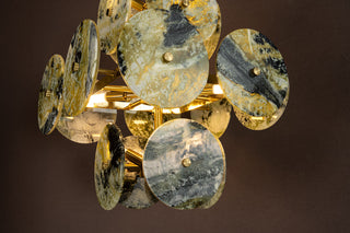 Modern Sculptural Luxury Marble Cluster Chandelier