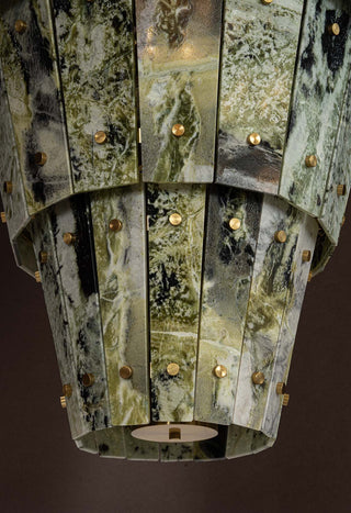 Modern Tapered Luxury Marble Chandelier