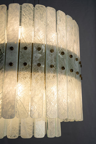Modern White Crystal Luxury Marble Chandelier