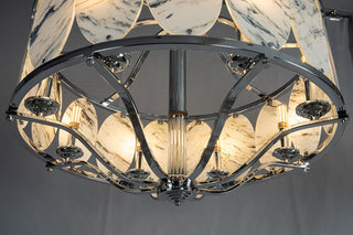Vintage Lantern  Luxury Marble Chandelier