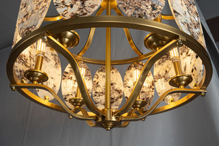 Vintage Lantern  Luxury Marble Chandelier