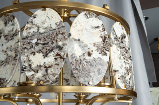 Vintage Lantern  Luxury Marble Chandelier