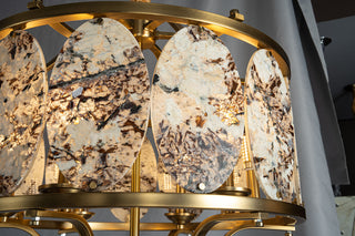 Vintage Lantern  Luxury Marble Chandelier