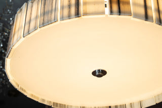 Modern  Luxury Marble LED Drum Chandelier