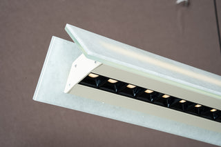 Modern Slim Luxury Marble Linear LED Pendant Light
