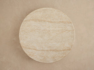 Modern Round Outdoor Concrete Coffee Table