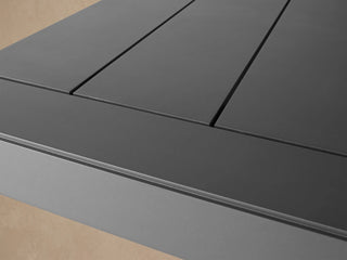 Canyon Modern Aluminum Outdoor Dining Table for Patio
