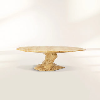 Bonsai Dining Table with Minimalism & Personalized Faceted Dining Table