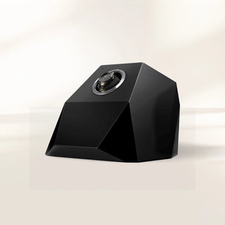 Luxury Diamond Watch Winder with Sculptural Faceted Design & Premium Single Rotor System