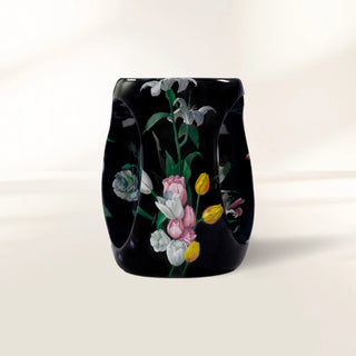Floral Hand Oil Painted Limited Edition Decorative Stool