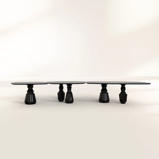 Pietra Nero Marquina Modular Dining Table