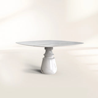 Pietra Square Marble Dining Table