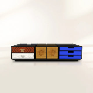 Luxury Modular Coffee Table with Geometric Design, Hidden Storage & Modern Style
