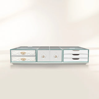 Luxury Modular Coffee Table with Geometric Design, Hidden Storage & Modern Style