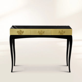 Trinity Consoles Luxury Carved Entryways Cabinet Table