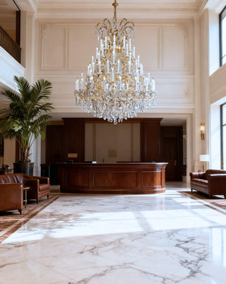 Custom Big Crystal Chandelier Lighting 63"W 73"H