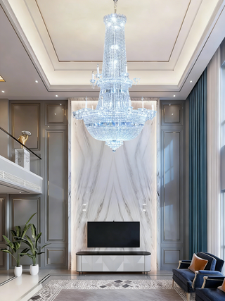 W119cm x H183cm Windsor Royale Crystal Chandelier 47"W 72"H