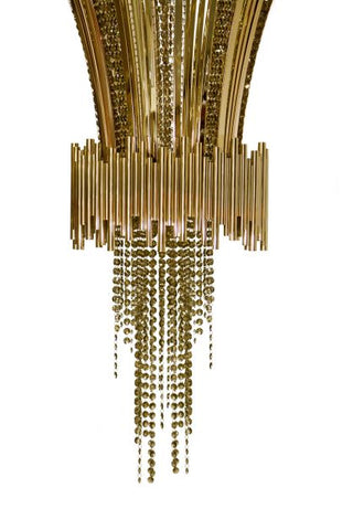 Big Lobby Chandelier 47"W 93"H