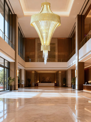 Extra Large Chandelier for Lobby 63"W 108"H