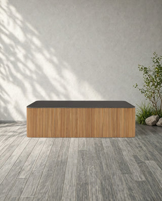Pompeii Outdoor Coffee Table – Modern Weather-Resistant Patio Table