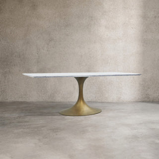 Aero Stone Rectangular Dining Table